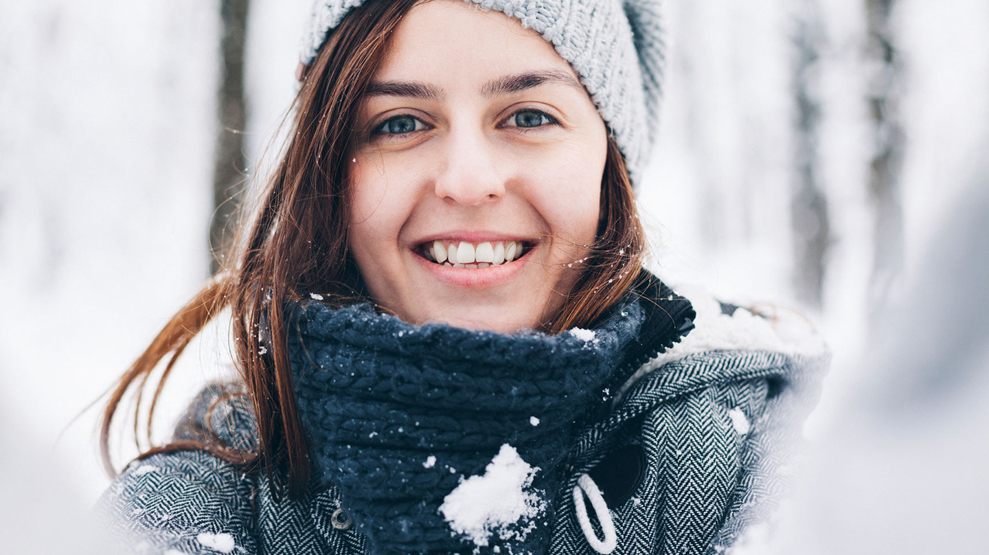 Hautpflege im Winter ist bei frostigen Temperaturen nötig.